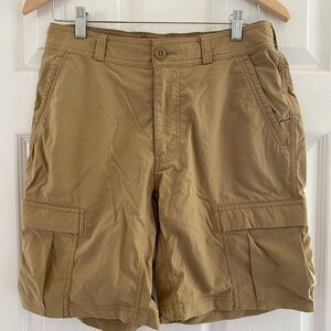 REI Men's Sahara Hiking Cargo Shorts Size 32 Color Tan
